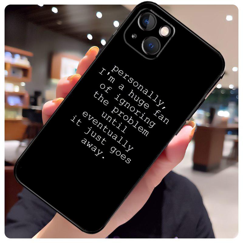 Teen Wolf Quotes Case For iPhone 13 Pro Max 16 15 11 12 14 17 Pro Max mini 15 16 Plus 16e 17 Air Phone Cover