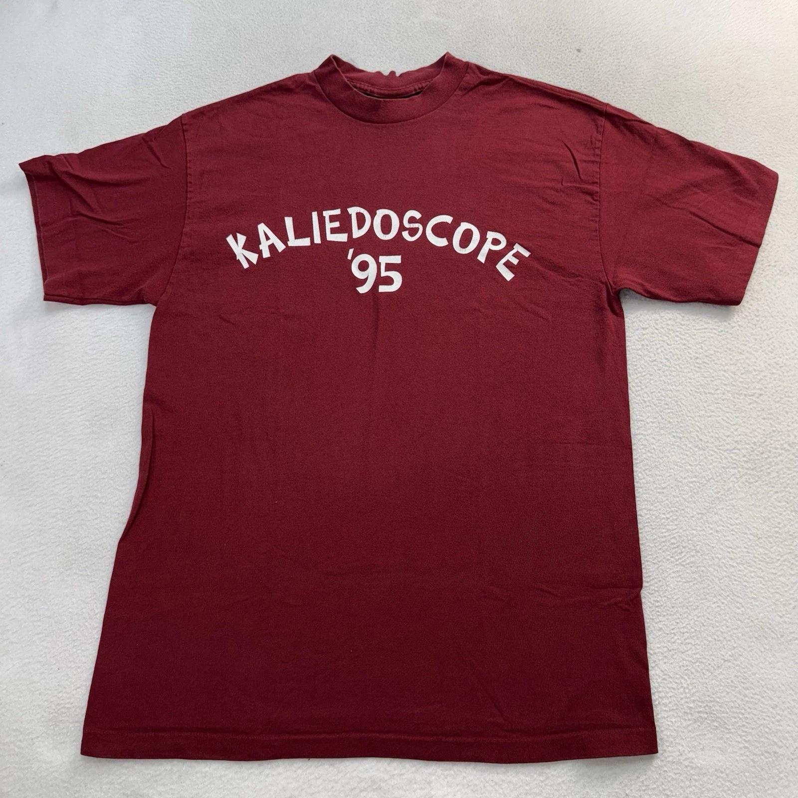 Винтажная футболка Kaleidoscope ‘95 90-х годов Экранная заставка Windows 95 L