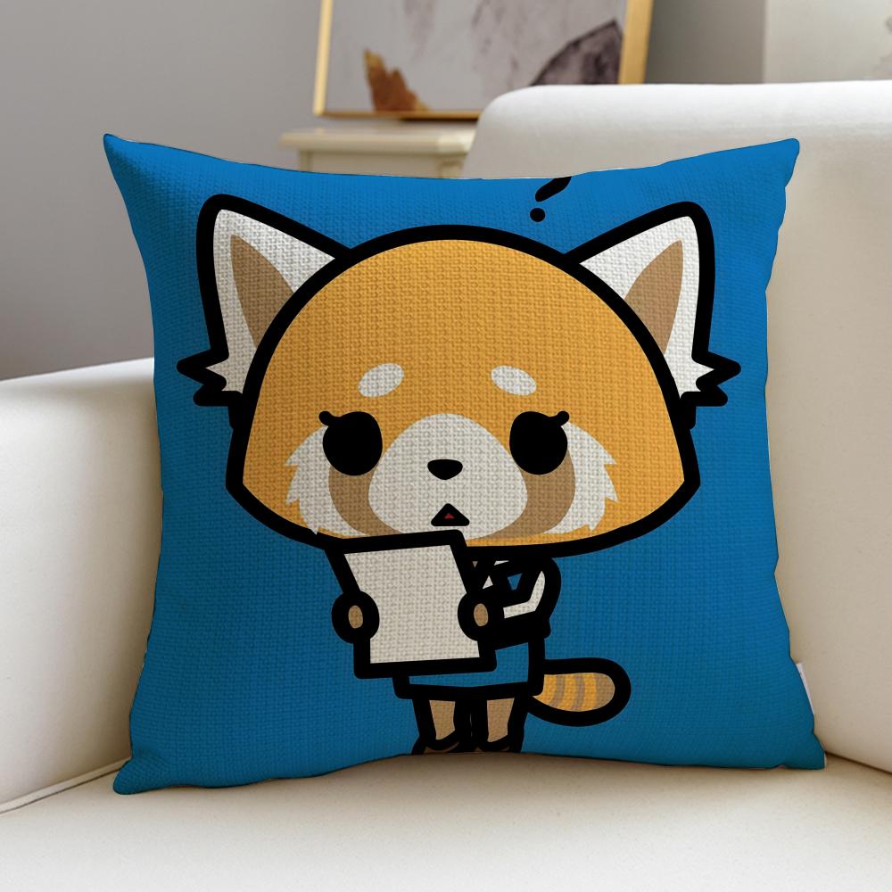 Feisty AAggretsukoS Cushion Cover Breathable and skinfriendly linen pillowcase square removable and washable cushion