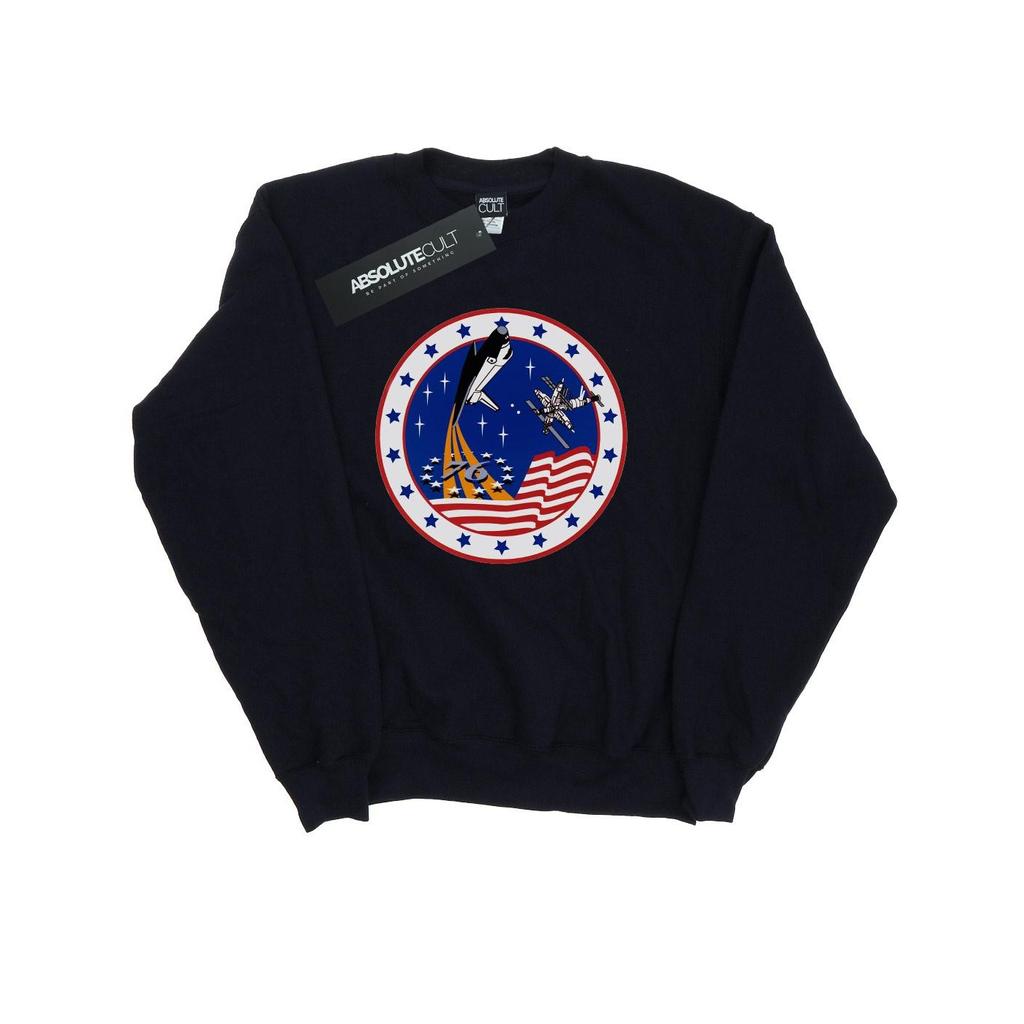 NASA Womens/Ladies Classic Rocket 76 Sweatshirt