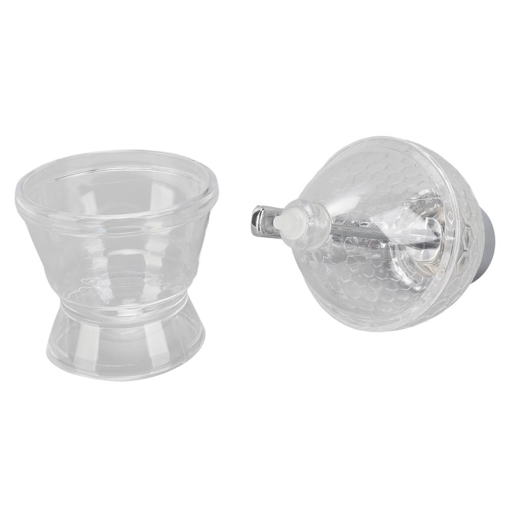 Honey Dispenser Maple Syrup Dispenser Honey Comb Shaped Honey Pot for Kitchen Tool