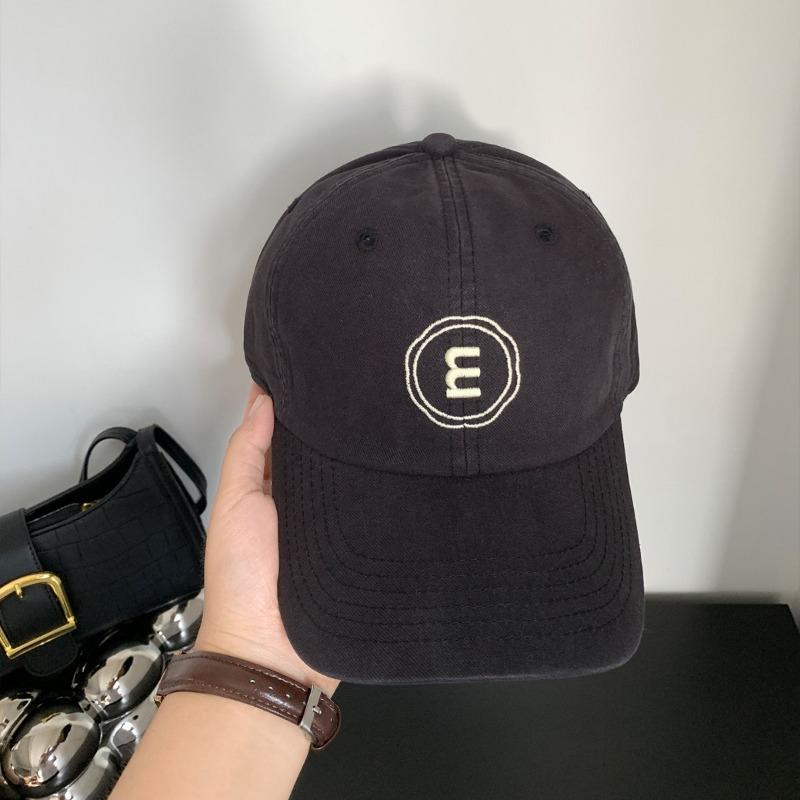 Retro embroidered letter baseball cap men's and women's sunshade simple personality street leisure cap