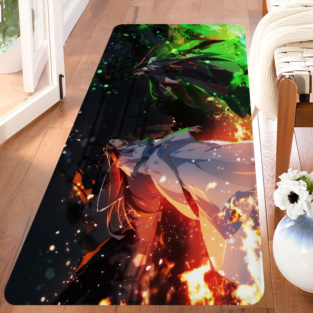 Mo Dao Zu Shi MDZS Anime Floor Mat Cheaper Anti-slip Modern Living Room Balcony Printed Bedside Mats