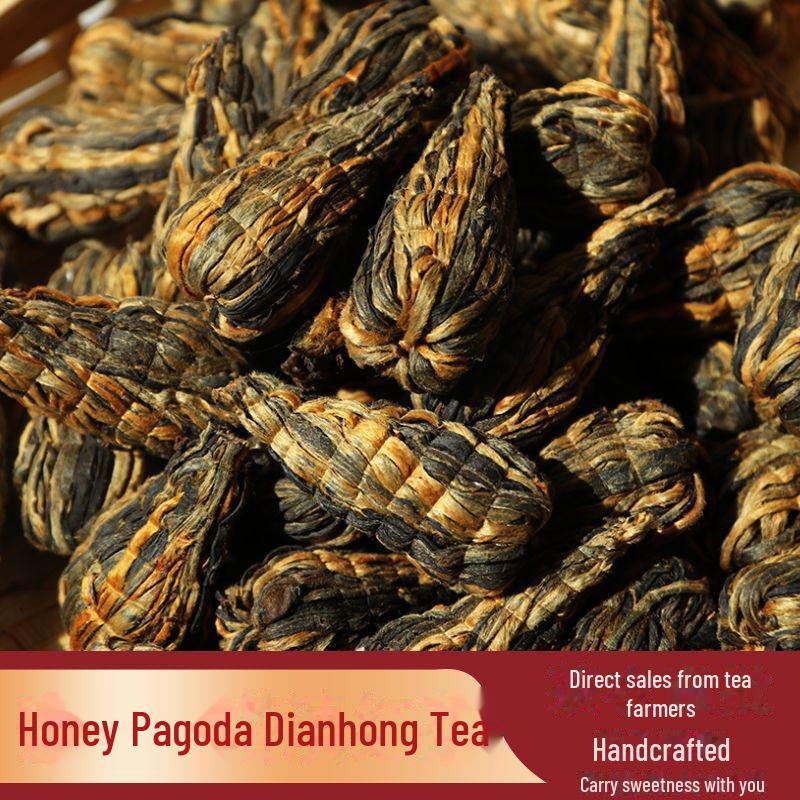

16 г. Упаковка образцов разнообразного чая: Дяньхун, Пуэр, белый, приготовленный чай Fragrance Pagoda мёд