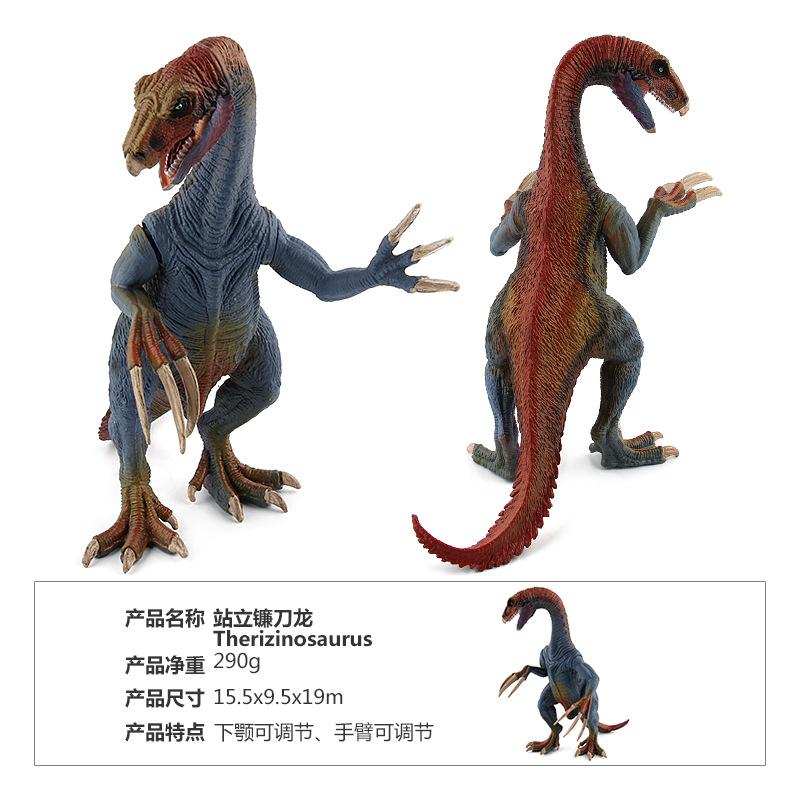 

English Details Dinosaur World Figure Model Toy Standing Fusarium, Sickle Lizard