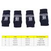 4pcs Dog Elbow Protector Cotton Polyurethane Comfortable Elastic Stylish Letter Pattern Pet Elbow Protective Sleeve