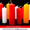 Red Emergency Household Candles (6-Pack)