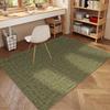 Extra Large Sisal-Like Area Rug Modern Simple Design Non-Slip Bedside Carpet for Living Room Bedroom Home Office Entrance