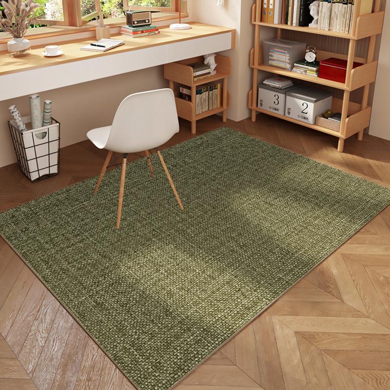 Extra Large Sisal-Like Area Rug Modern Simple Design Non-Slip Bedside Carpet for Living Room Bedroom Home Office Entrance