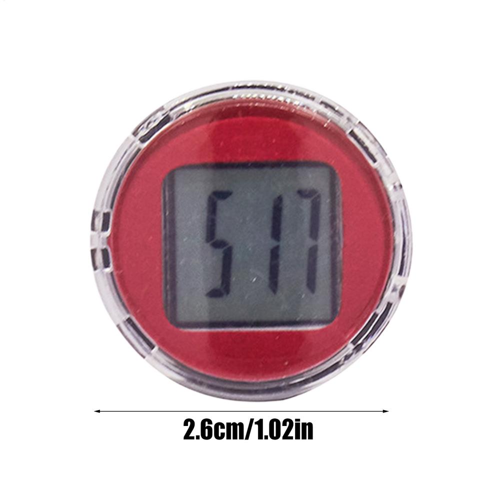 Clock for Car Dashboard Small Car Clock Digital Vent Watch Adhesive Dashboard Decoration Waterproof Automotive Watch for Home &