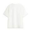 Li Ning Sports Trend Series Letter Round Neck Breathable Versatile Loose Short Sleeve T-Shirt Men Tops Off-White AHSV483-1