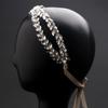 Handmade European-Style Glass Wedding Headband: Bridal Headdress Accessories