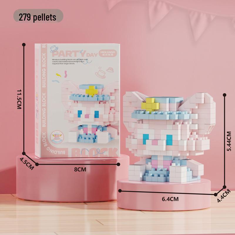 Zodiac Dragon Year Micro-Particle Building Blocks Educational Toys for Children