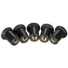 10pcs Motorcycle M4 M5 Metric Rubber Well Nuts Windscreen Fairing Cowl Anodized Aluminum Moto Screws Bolts Accessories