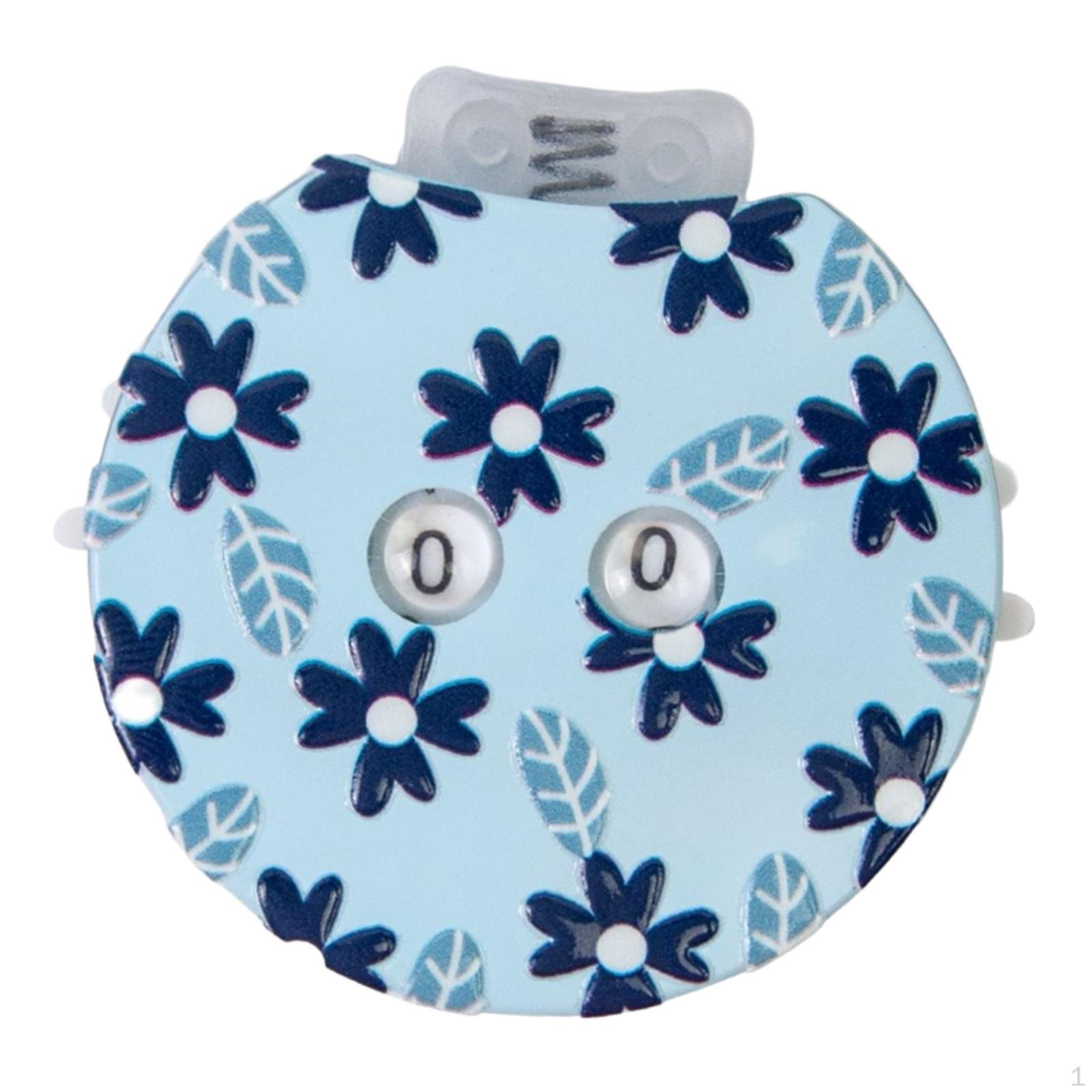 

Счетчик рядов для вязания крючком DIY Изготовление Инструменты для вязания Портативный для подсчета рядов свитера синий