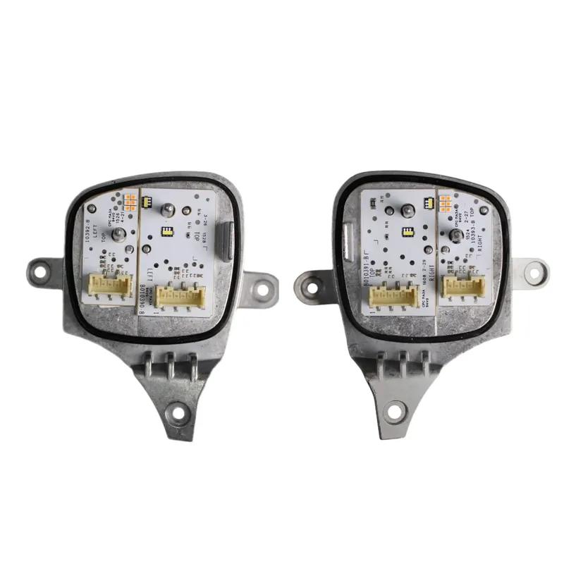 1Pair Headlight LED Module B010390-B B010391-B For Infiniti QX30 Q30 17-19 DRL Daytime Running White Lightsource High Version