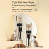 Professional Rechargeable Pet Shaver Kit Ceramic Blade Low Noise Dog Cat Hair Trimmer With 4 Limit Combs