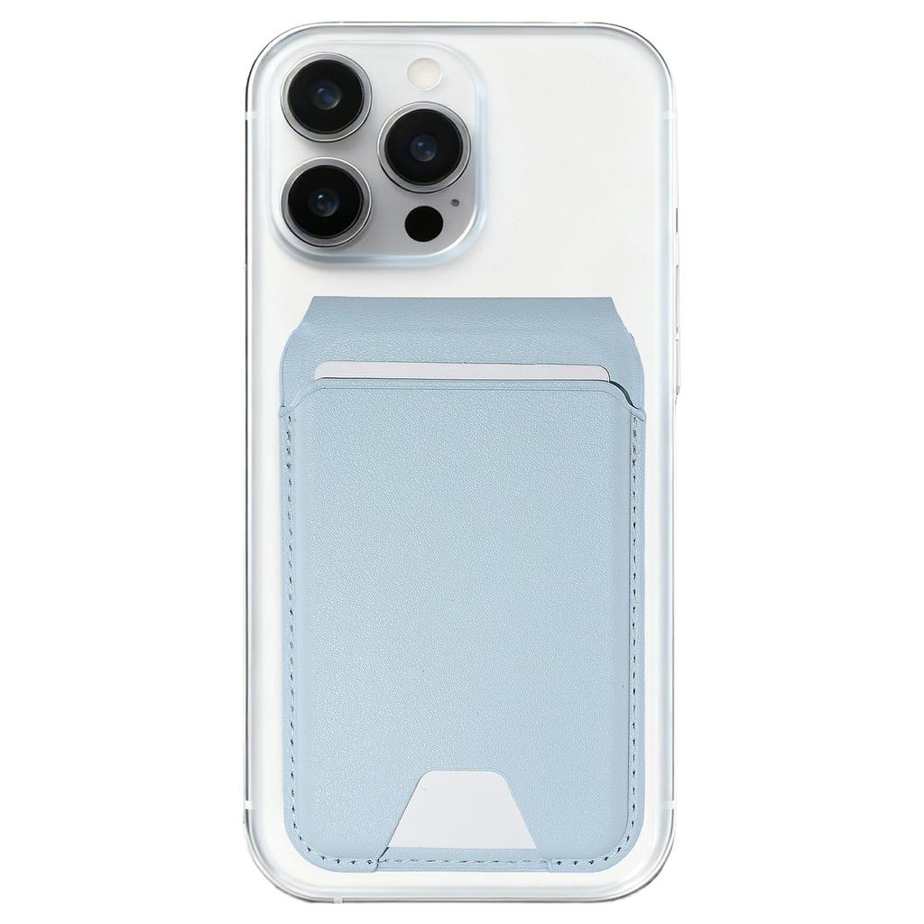 Magnetic Square Card Holder Phone Kickstand with Swivel Hinge Multi Angle Adjustable Anti Theft RFID Protection