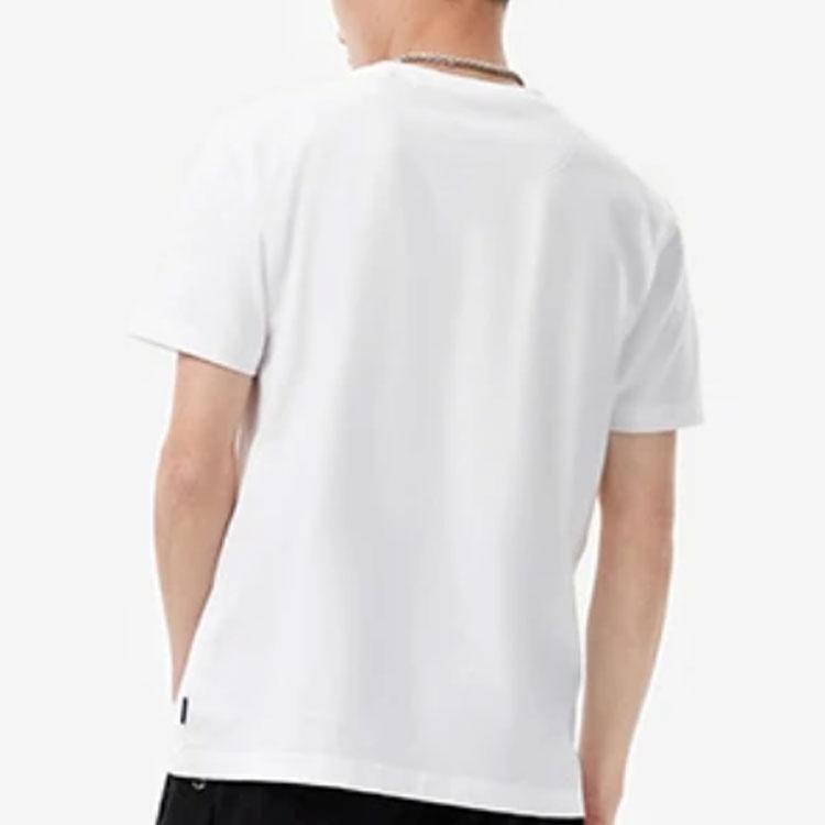 Li-Ning BadFive Trap Graphic Loose Fit T-shirt 'White' Men's AHSS381-1