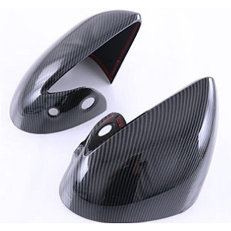 Car Carbon Fiber Style Door Side Mirror Cover Trim Sticker Accessories For BYD Dolphin Atto1 EA1 2026 2026