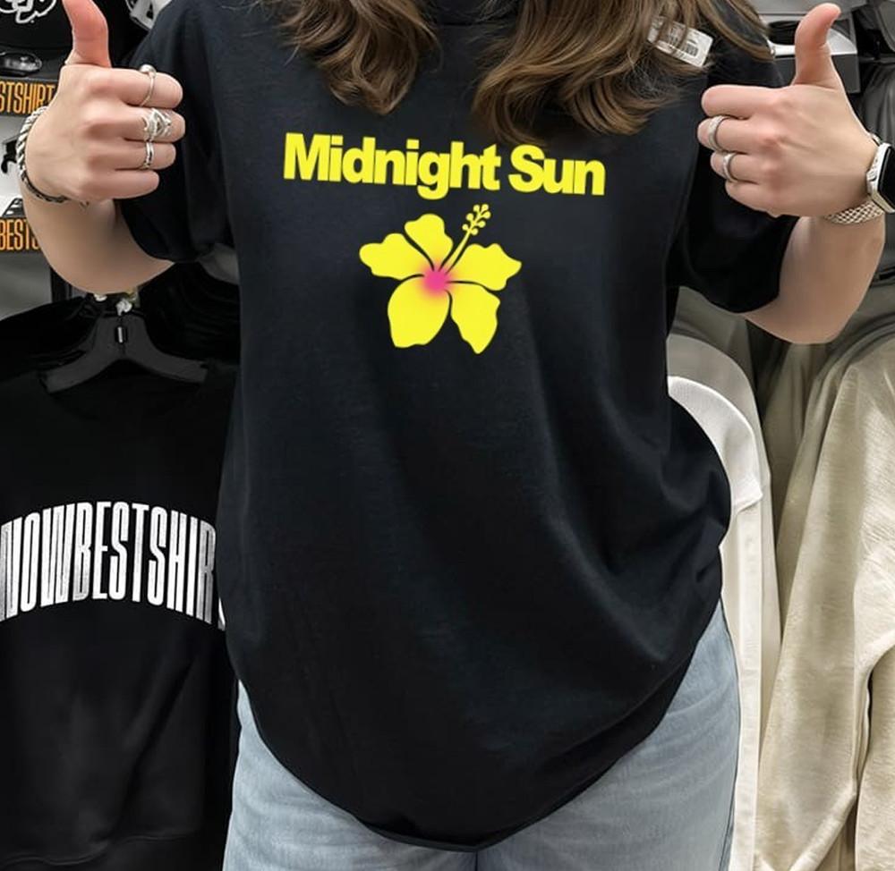 Heißes neues Zara Larsson Mitternachtssonne schwarzes T-Shirt Alle Größen 1F2528 Unisex T-Shirt