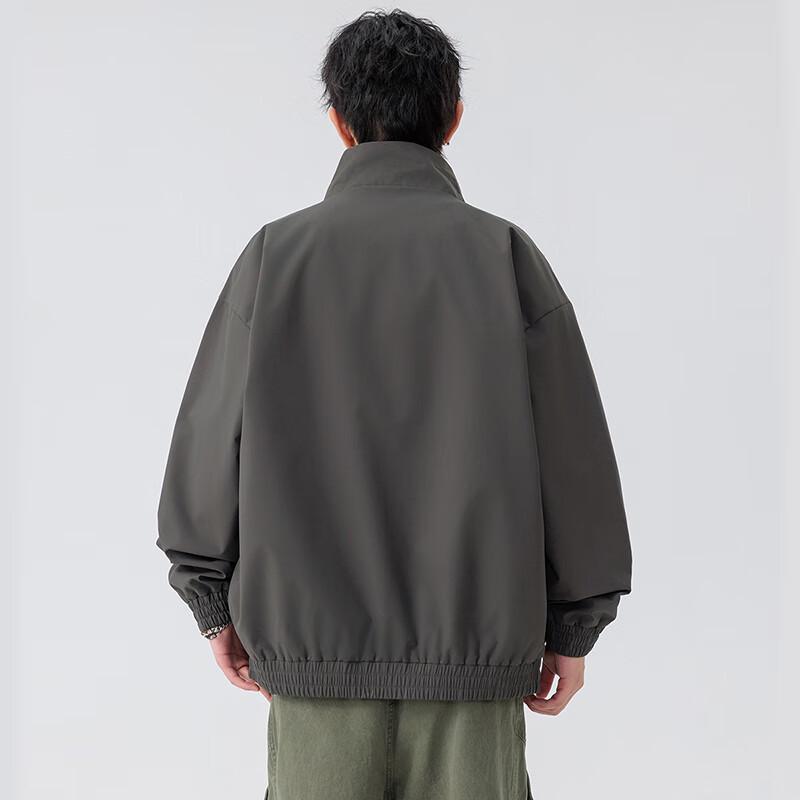 Wassup Sohot Unisex Stand-Collar Windbreaker Jacket