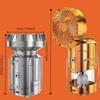 Portable Portable Electric Fan Solar Powered LED Fan Lantern  Outdoor Activities