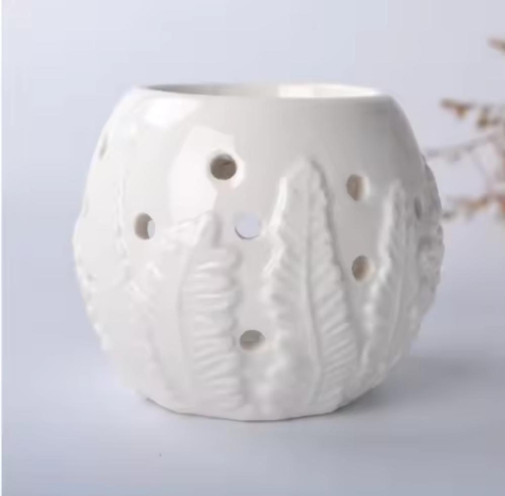Home Aroma Essential Warmer Aromatic Incense & Candle Holder for Perfume Wax Melt Burners Tealight Holder Ceramic Oil Burner