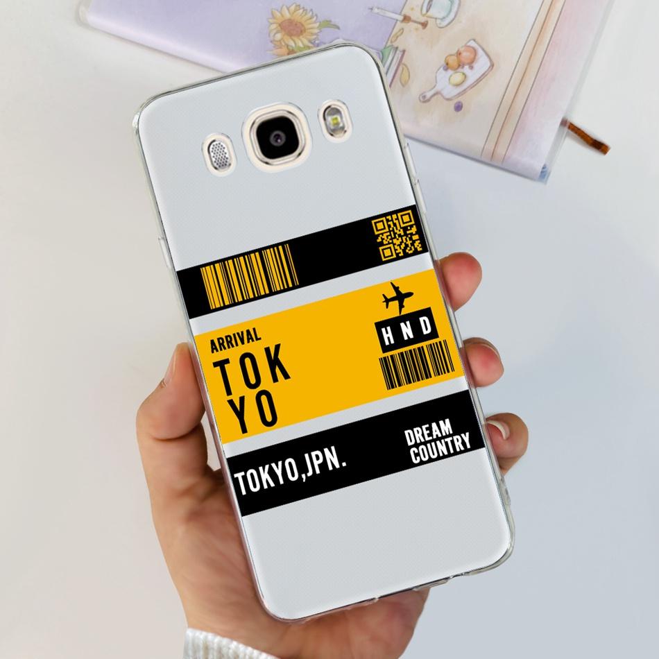 For Samsung Galaxy J5 2016 SM-J510F Phone Case Stylish Painted Soft Silicone TPU Back Cover For Samsung J5 SM-J500H j 5 2015