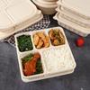 Degradable 5-Compartment Takeaway Lunch Boxes
