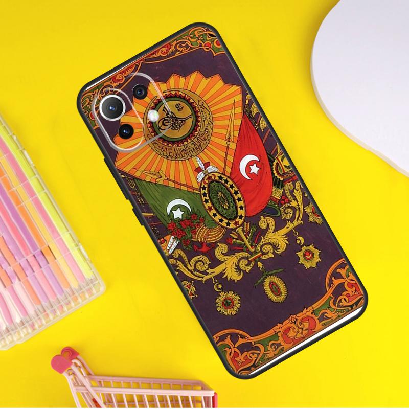 Coat of Arms of Ottoman Empire Cover For Xiaomi 14 Ultra 13 11T 12T 13T 14T Pro POCO X7 X6 Pro X3 X5 F3 F5 M6 F6 Pro Case