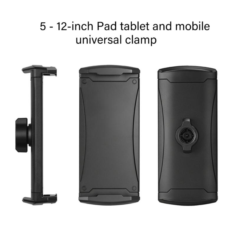 MultiAngle Tablets Ball Head Clip Holder For Live Streaming And Painting Clamp for 5-13inch Tablets And Smartphones