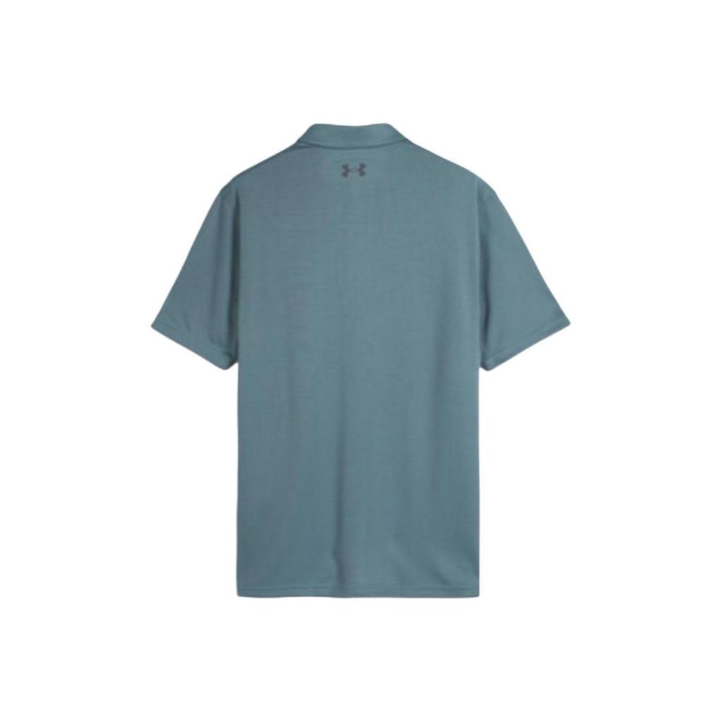 Under Armour Solid Color Button Short Sleeve Loose Polo Shirt Men Tops 1290140-587
