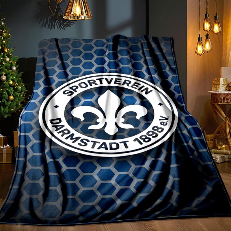 Sport Club Darm-stadt  Blanket Lightweight Ideal Bedding Blanket Perfect for Travel, Camping, Living Rooms, Offices, Sofas, Fan Christmas gift