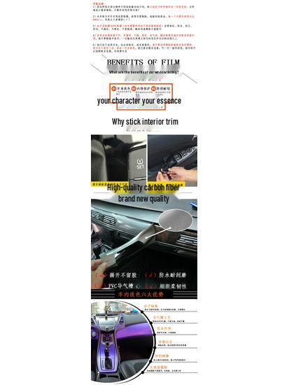 Changan Yidong Plus Carbon Fiber Gear Console Decor (2020-22)