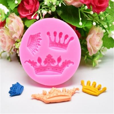 Nouveau Moule à Fondant en Silicone couronne, décoration de gâteau, fournitures de cuisson