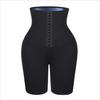 Women's High-Waisted Tummy Control Body Shaper Fitness Shorts with Waist Trainer