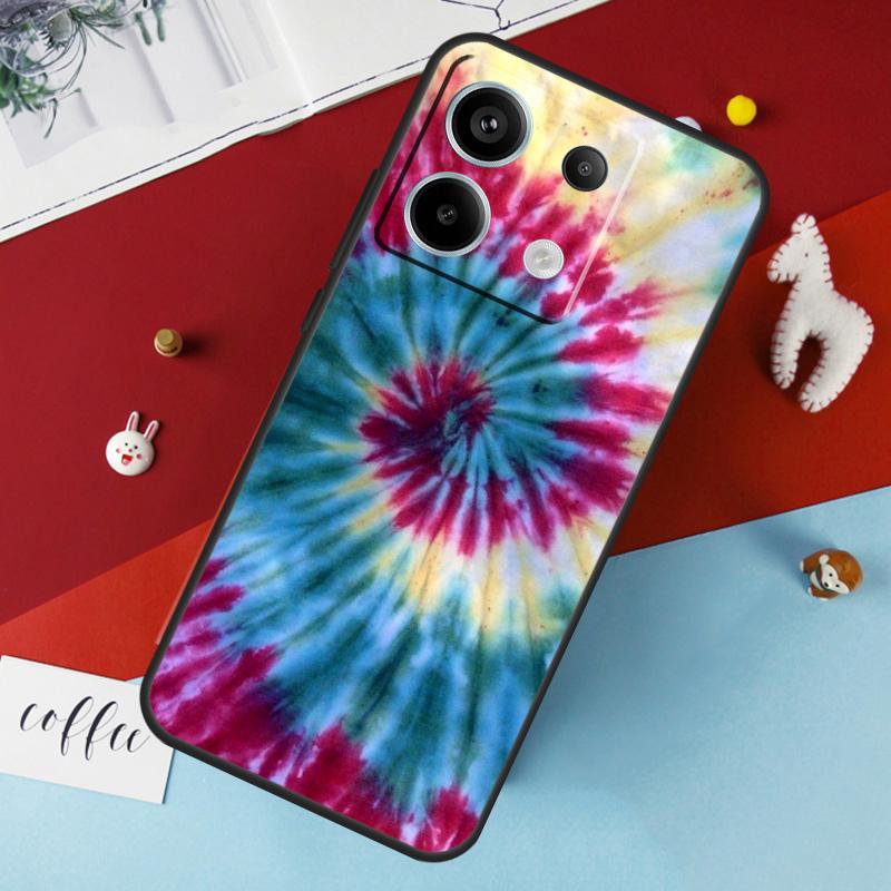 Trippy Tie Dye Hippie Art Case For Xiaomi Redmi Note 14 13 Pro 12 11 10 15 Pro Plus Redmi 15 10C 12C 13C 14C 15C Cover
