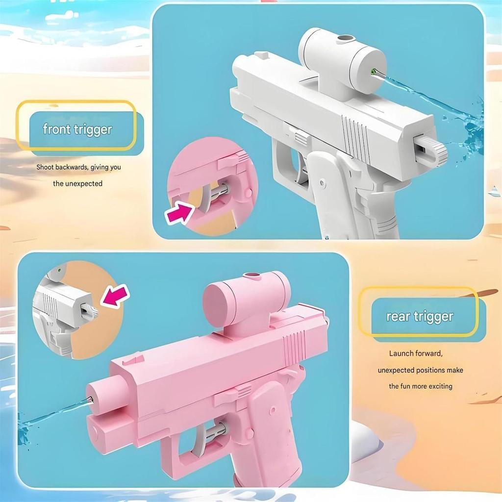 Water Squirter Toys Reverse Water Spray Squirter Toys Interactive Summer Hot Weather Outdoor Play Splashing Game for Backyard