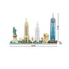 Knew Built Micro Mini Building Block with USB LED Light White House Toy Architecture Model Ideal Decorative Piece Home Office