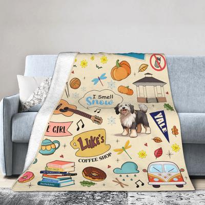 Gilmore Girls Blanket Flannel Winter Multifunction Lightweight Thin Throw Blanket for Sofa Bedroom Rug Piece