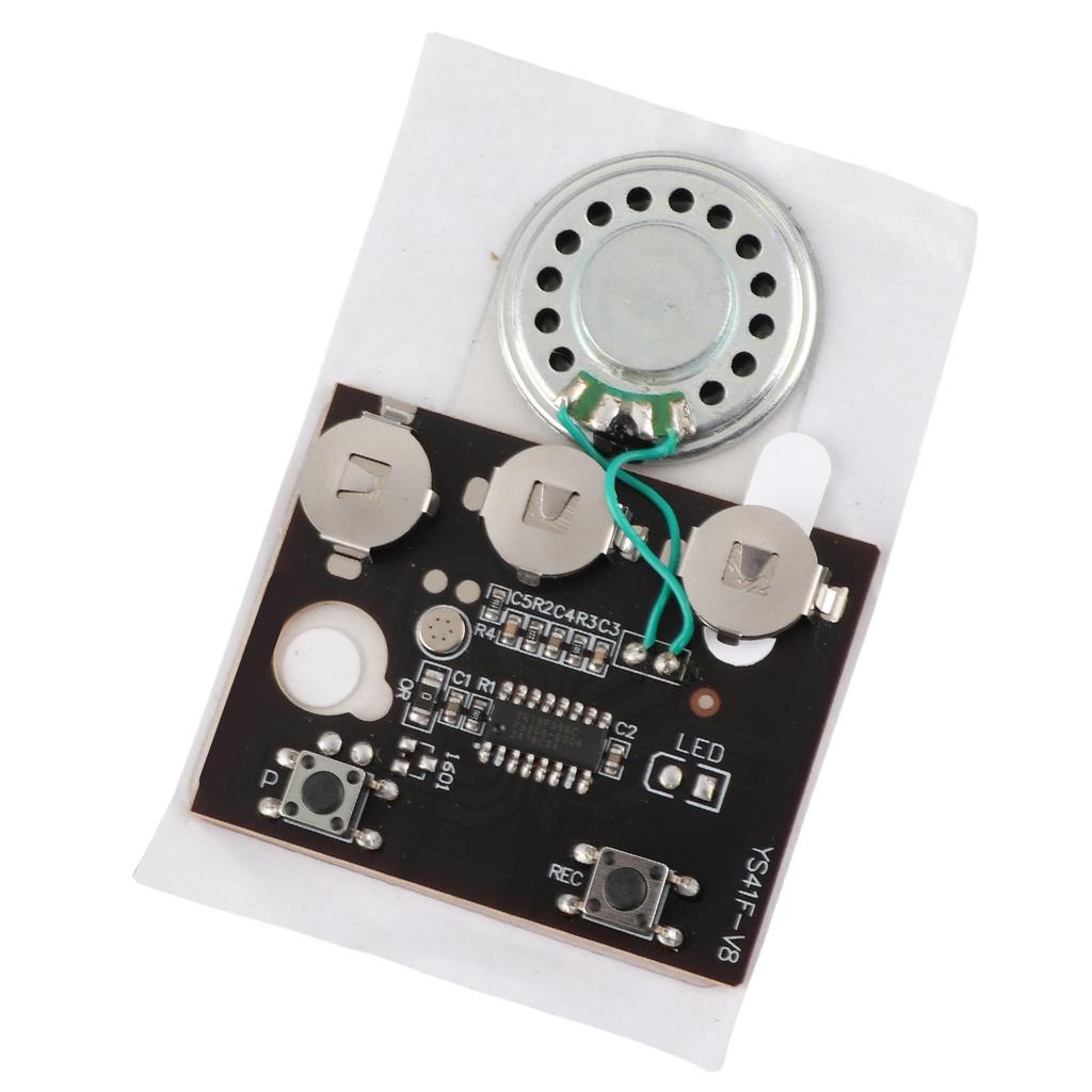 27s Recordable Music Sound Voice Module Chip 0.5W with Button Battery