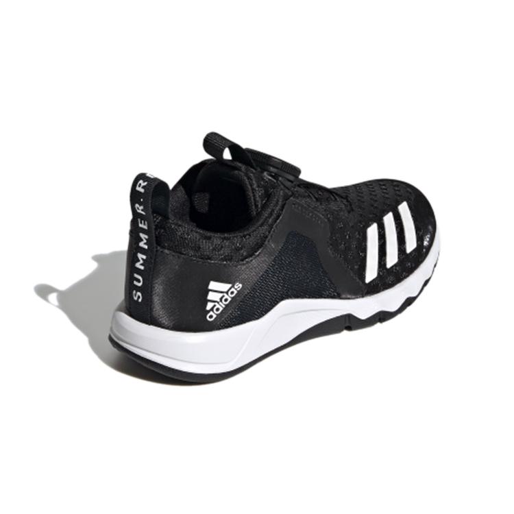 Adidas Rapidafle Boa Summer.Rdy Comfortable Breathable Low top Kids' Running Shoes Black Children Aged 3 7 Years Old FW6142