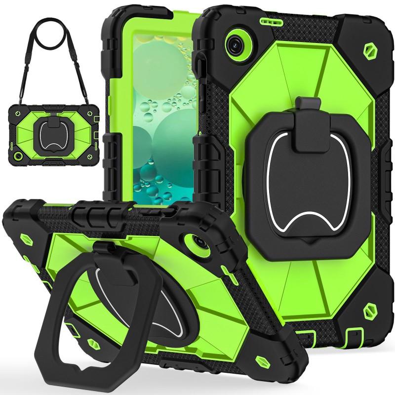 Shockproof Full Cover Case With Kickstand T-Mobile REVVL Tab 2 10.1 Inch Tablet - PC Material Multi-Angle Stand Anti-Bending