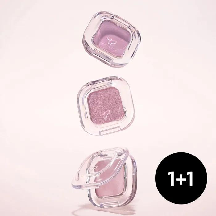 (1+1) Eye Tone Single Eyeshadow 1.3g 401 Milk Tea Latte: 503 Faded Rose