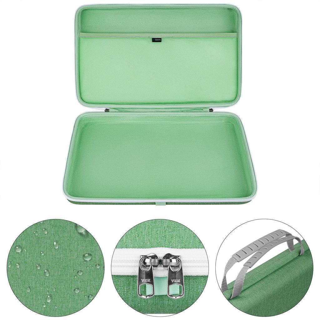 Geekria USB MIDI Keyboard Controller Hand Case Compatible with Arturia MiniLab 3 MiniLab MkII 25 Hardshell Travel Carrying Bag with Shoulder Strap /