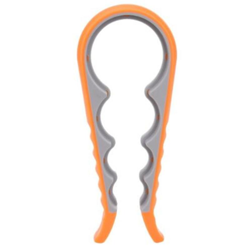 4 In 1 Lid Jar Opener Screw Cap Bottle Opener Multi Purpose Can Opener Manual Twist Cap Bottle Launcher Opener Kitchen Gadget