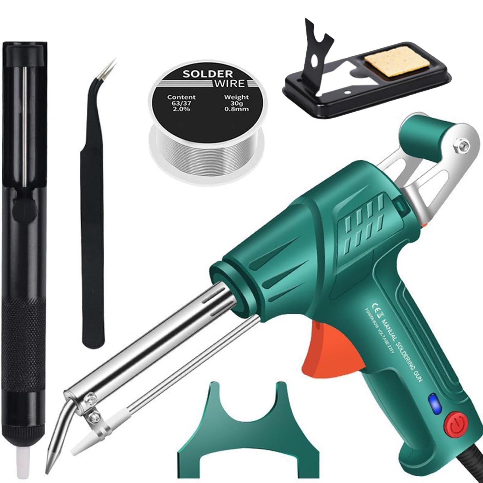 

Промышленные сварочные инструменты с внутренним нагревом, многофункциональный паяльник, набор сварочных горелок, автоматический проводной паяльник с внутренним нагревом One Size зелёный