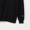 Champion Long Sleeve Hooded Sweatshirt with Men's One-Point Logo, Black, C3-W105Z