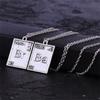 Vintage Breaking Bad Halskette Chemisches Symbol Br Ba Anhänger Brüder Paar Halskette Geschenk für Frauen und Männer Schmuckgeschenke